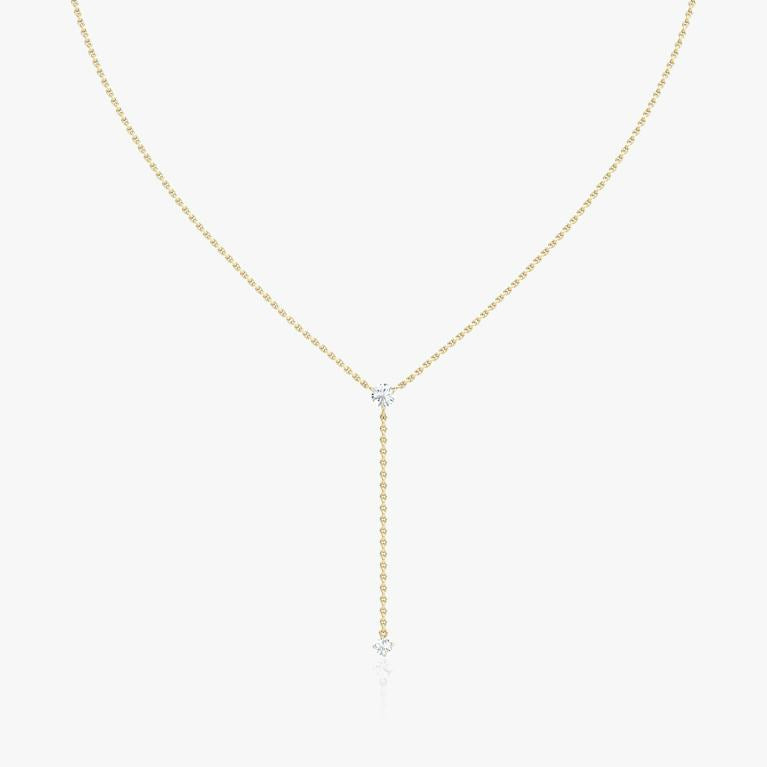  ELGA Superior Linked Two Stone Lab Grown Diamond Necklace