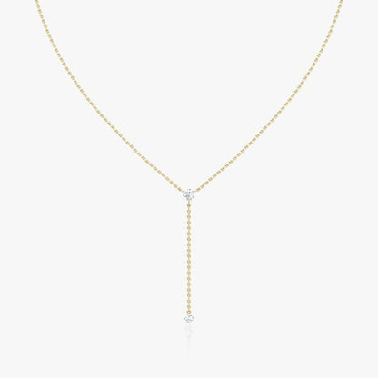  ELGA Superior Linked Two Stone Lab Grown Diamond Necklace