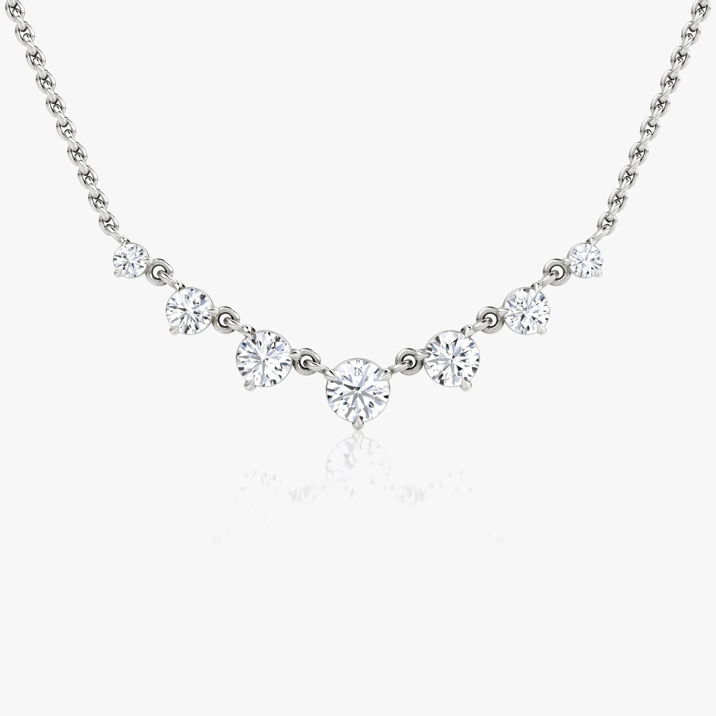 lab grown diamond necklaces   