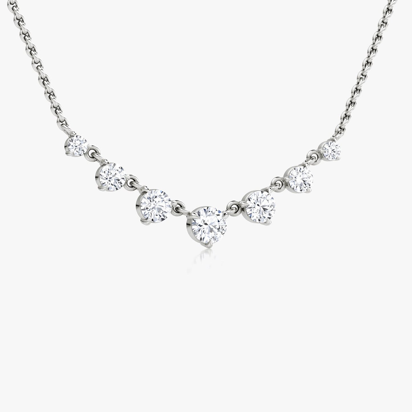 lab grown diamond necklaces  silver, or gold necklace to wear or gift.