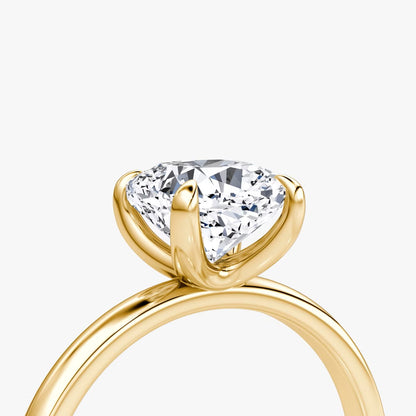 The Classic Cushion Cut Solitaire Engagement Ring