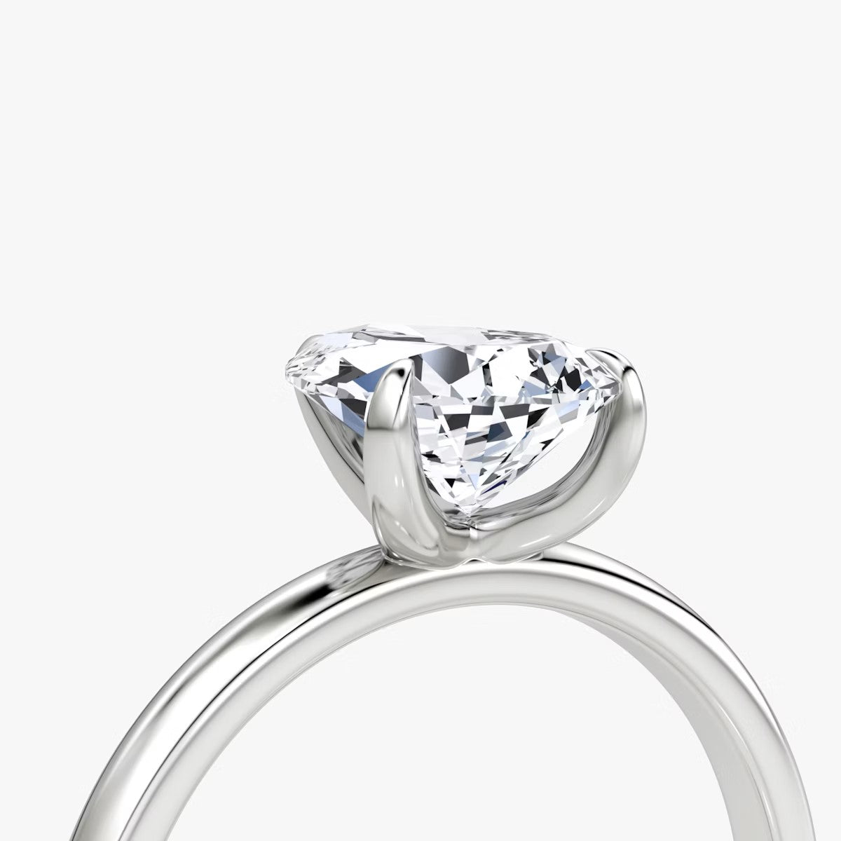 The Classic Pear Solitaire Engagement Ring