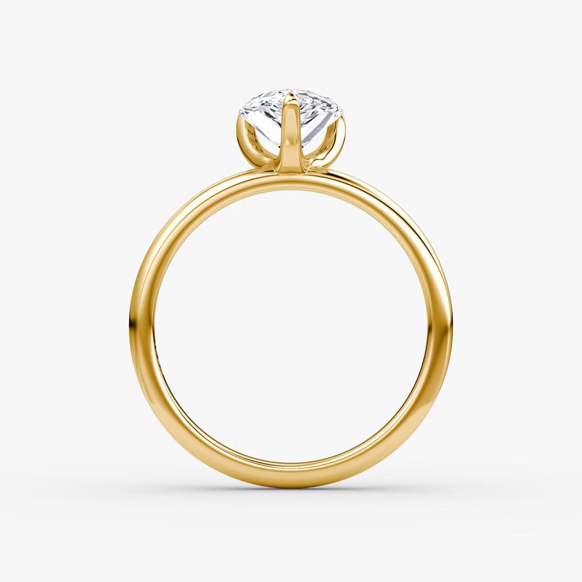 The Classic Pear Solitaire Engagement Ring