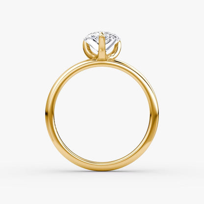 The Classic Pear Solitaire Engagement Ring