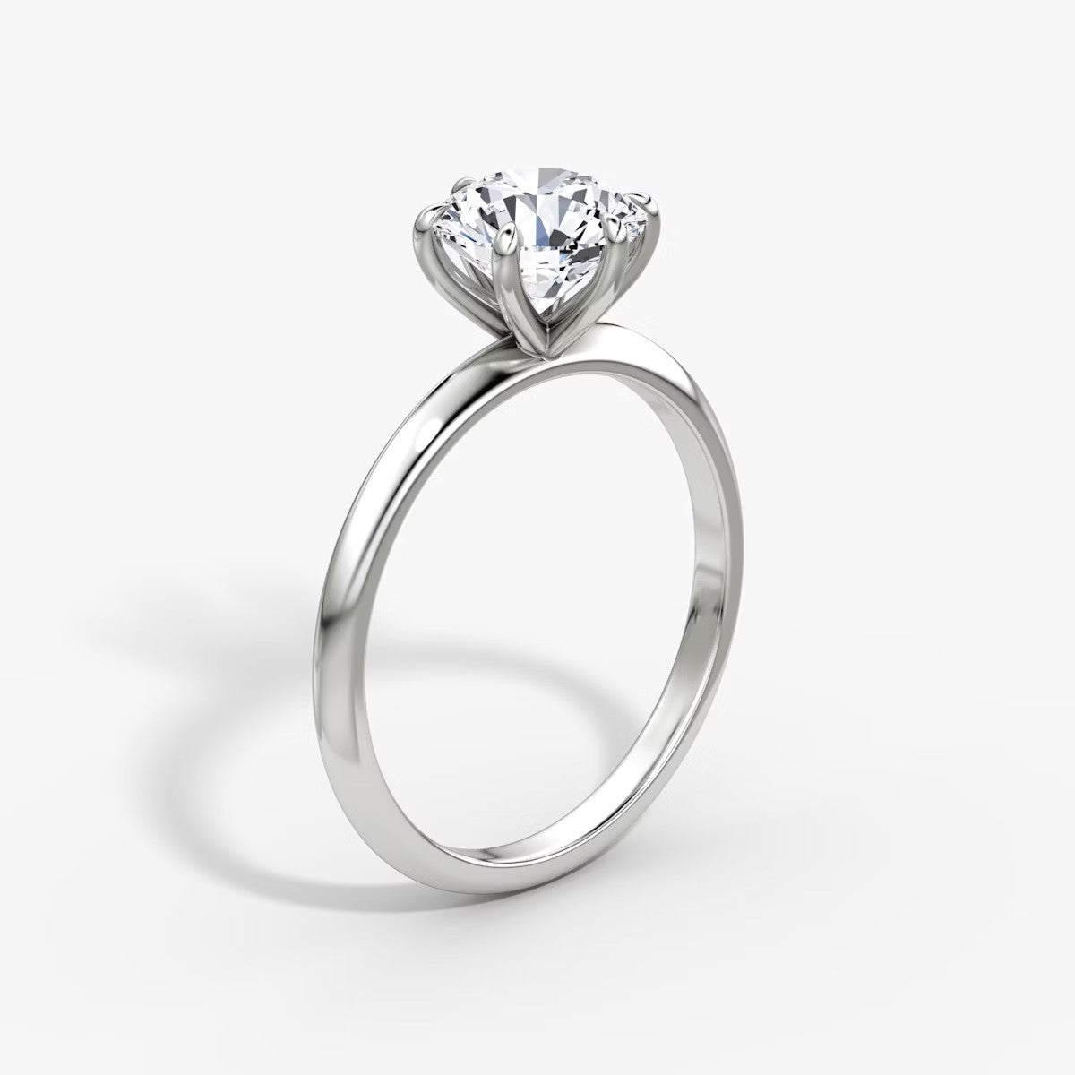 1.50 ct The Knife-Edge Round Brilliant Solitaire Engagement Ring