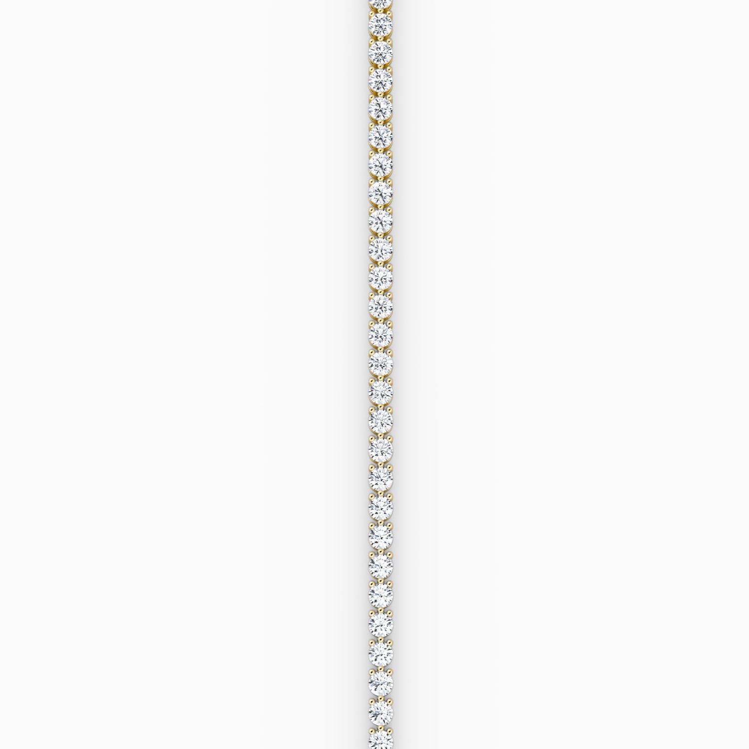 Bracelet de tennis linéaire en diamants de qualité supérieure cultivés en laboratoire, taille brillant