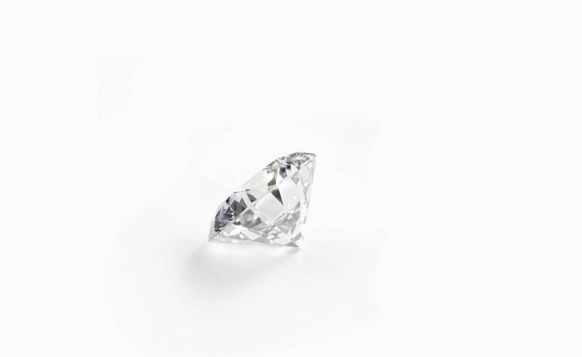 Diamants cultivés en laboratoire, ronds et brillants, de qualité supérieure, ELGA