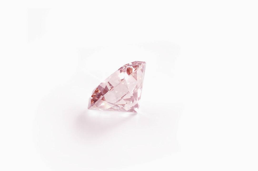 Superior Loose Round Brilliant Lab Grown Diamonds | Pink