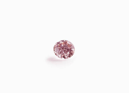 Diamants ronds brillants de qualité supérieure cultivés en laboratoire | Rose