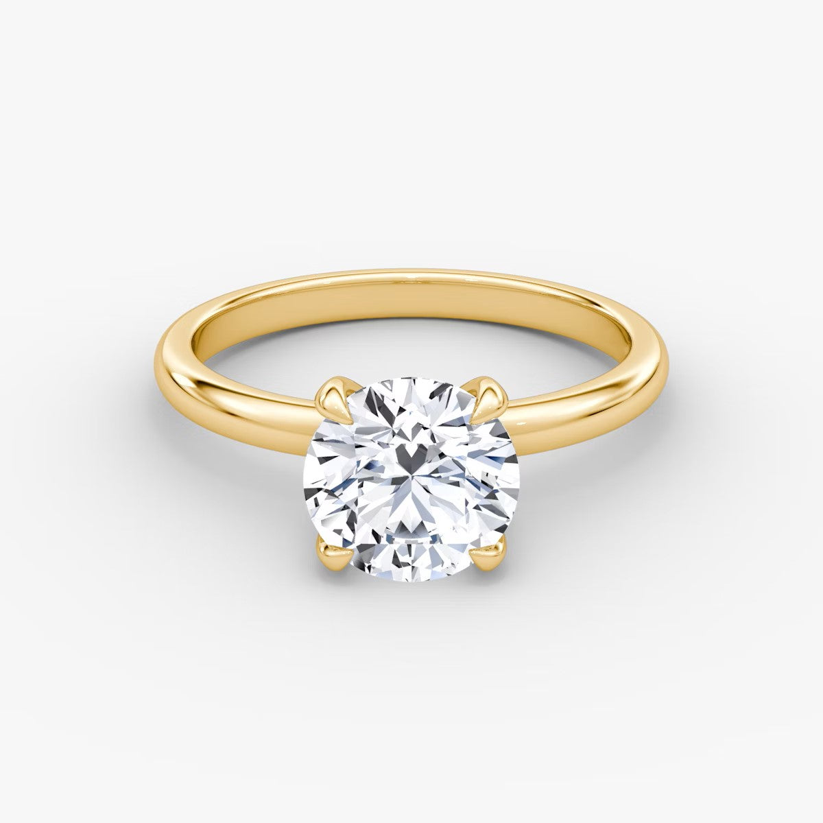 The Classic Round Brilliant Solitaire Engagement Ring