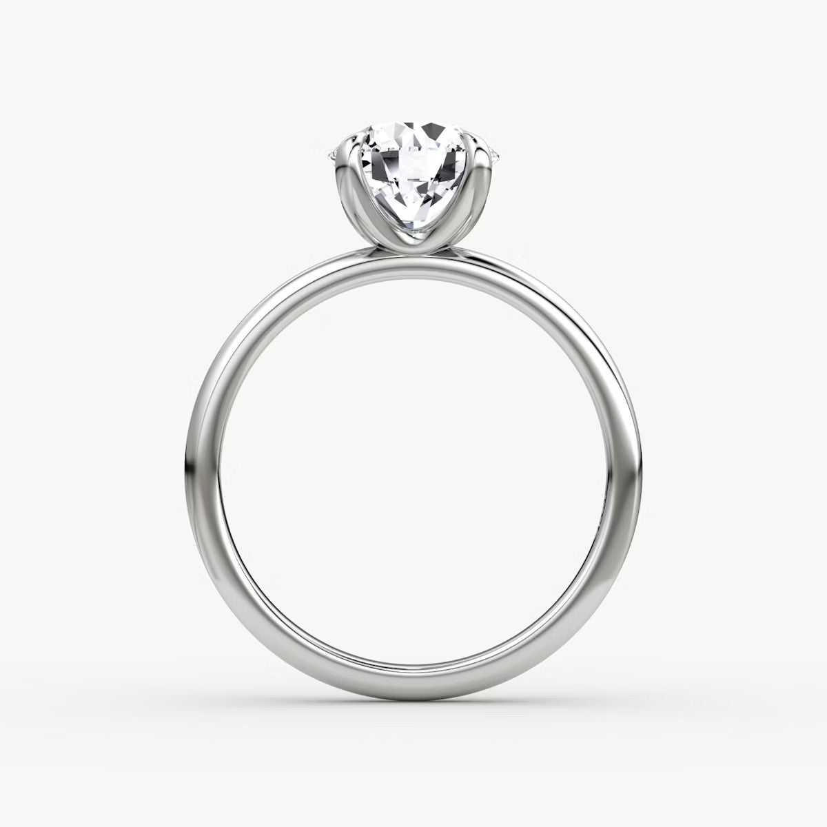 The Classic Round Brilliant Solitaire Engagement Ring