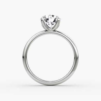 The Classic Round Brilliant Solitaire Engagement Ring