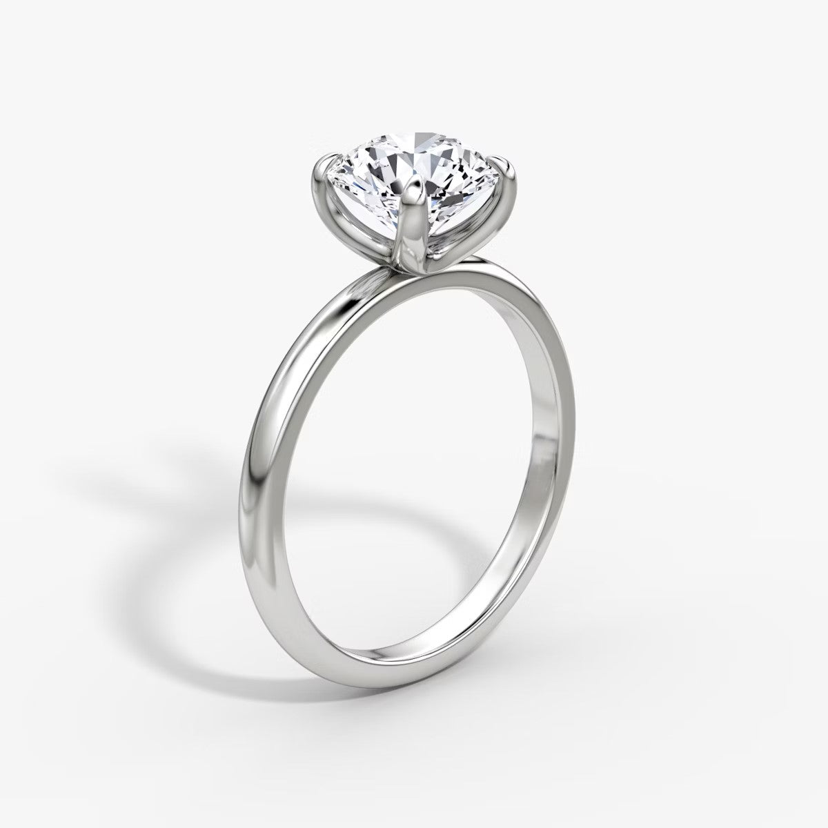 The Classic Round Brilliant Solitaire Engagement Ring